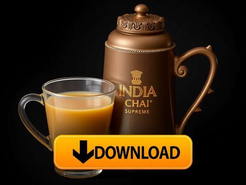 India Chai Supreme Download Button